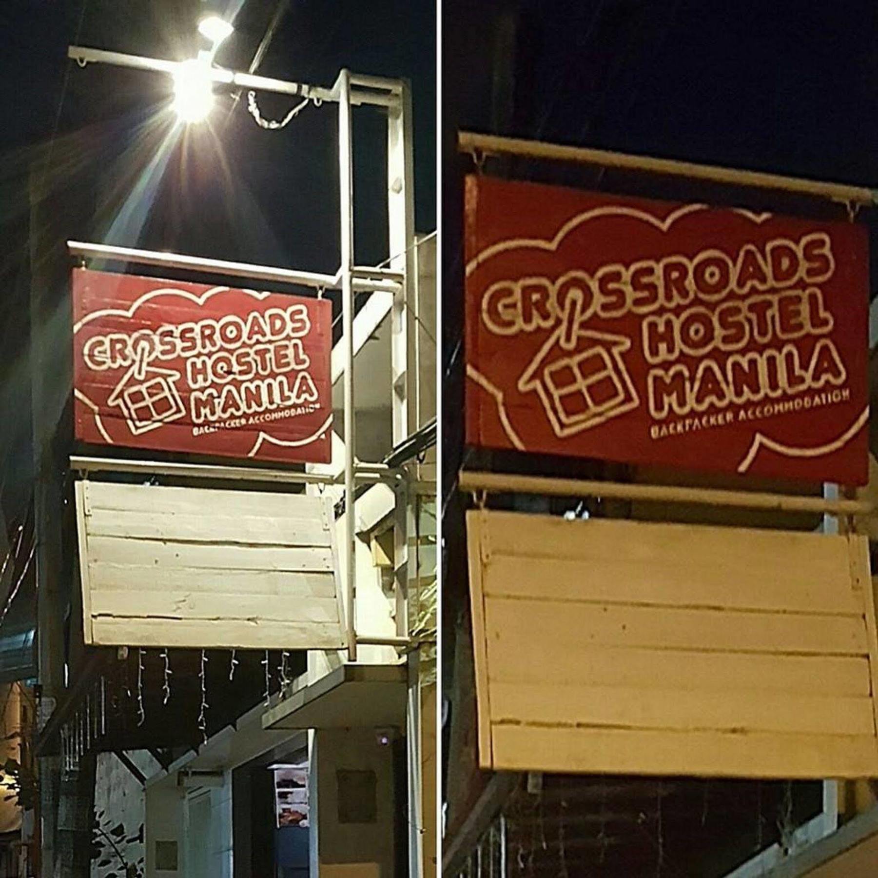 Crossroads Hostel Manila Mandaluyong Esterno foto
